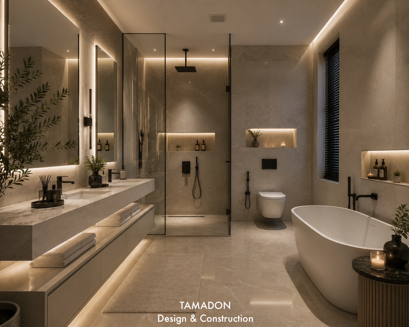 تصميم داخلي من أعمال TAMADON