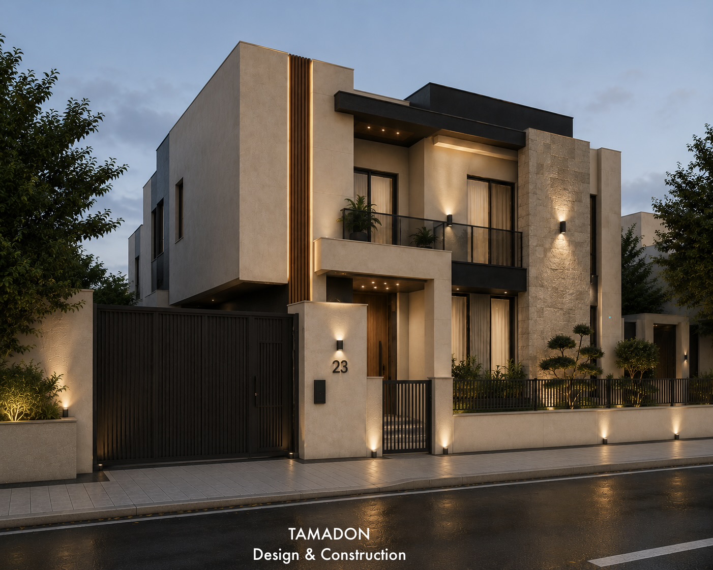 تصميم داخلي من أعمال TAMADON