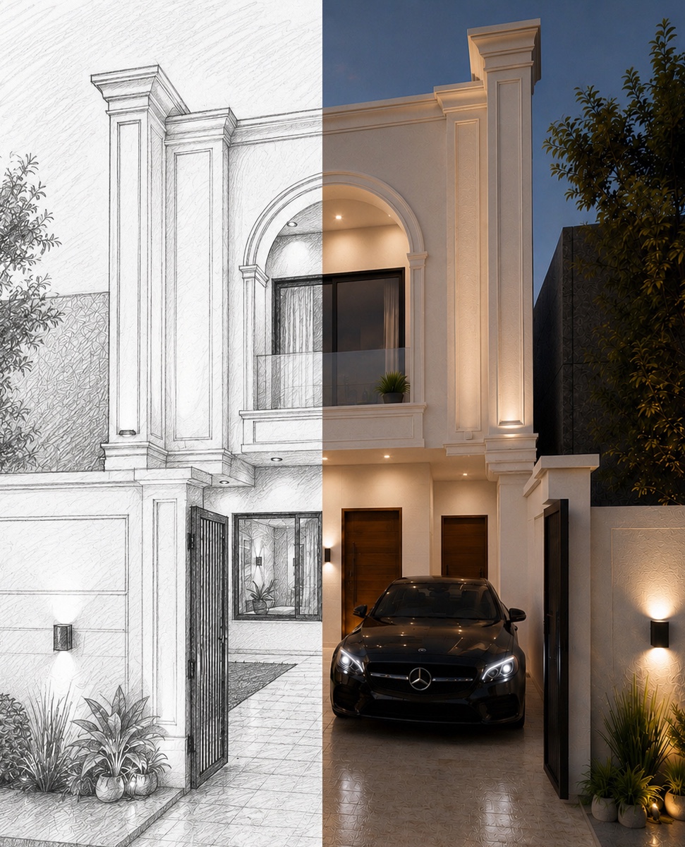 تصميم خارجي من أعمال TAMADON